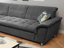 Ecksofa Drenchia | Blau 3