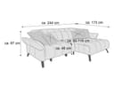 Ecksofa Pippa | Grau 4