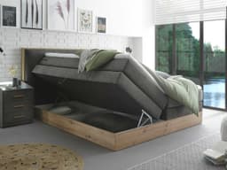 Boxspringbett Bigome II | Grau