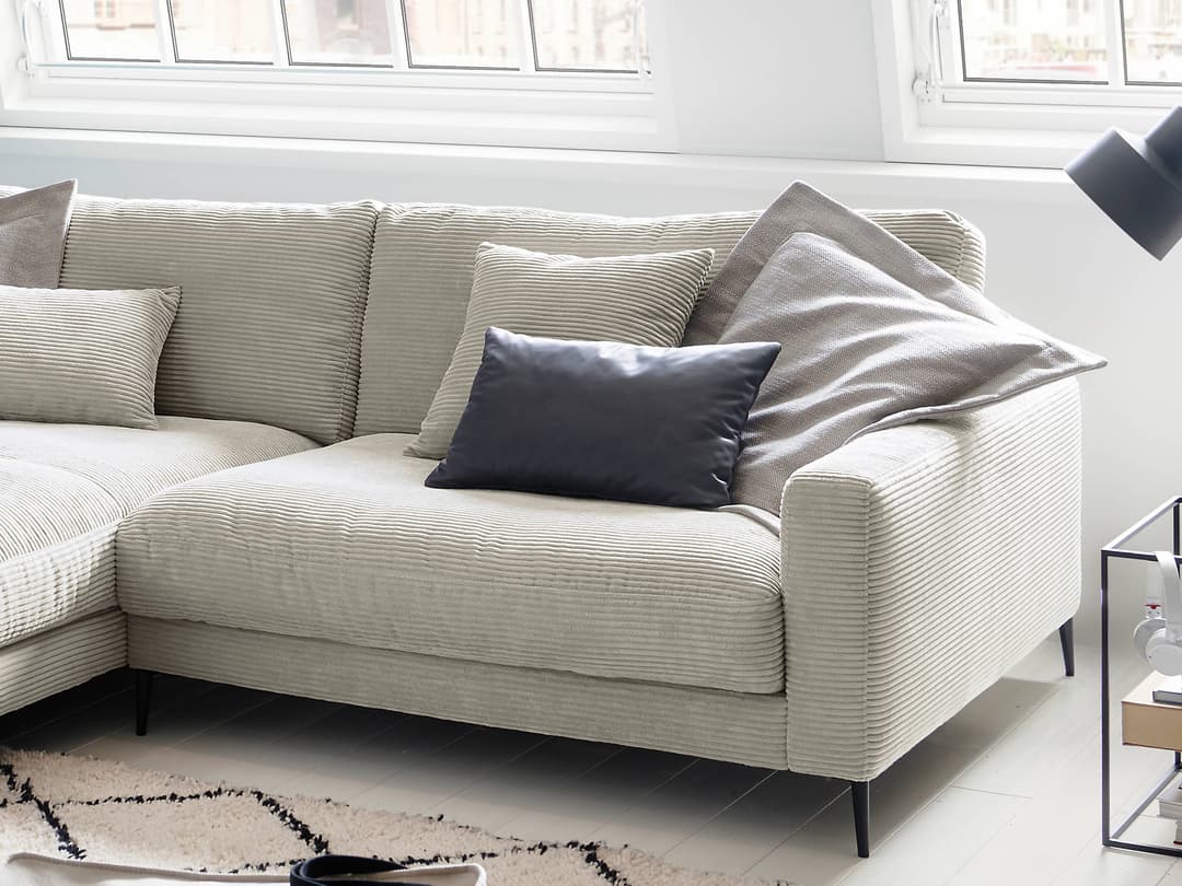 Ecksofa Cortino VIII | Grau