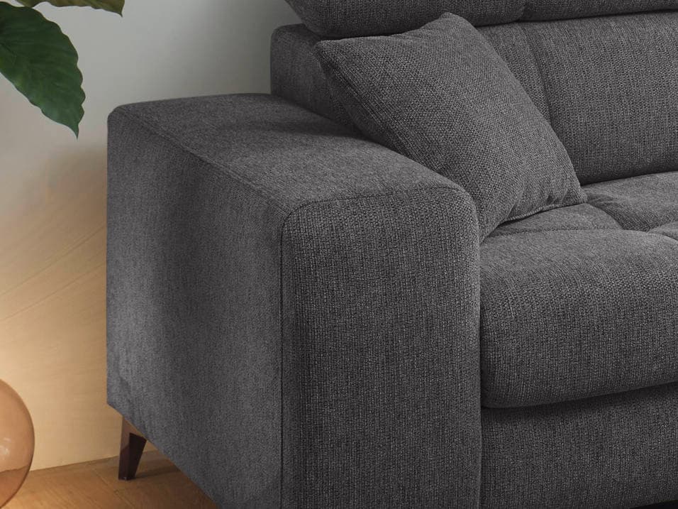 Ecksofa Ballack II | Grau