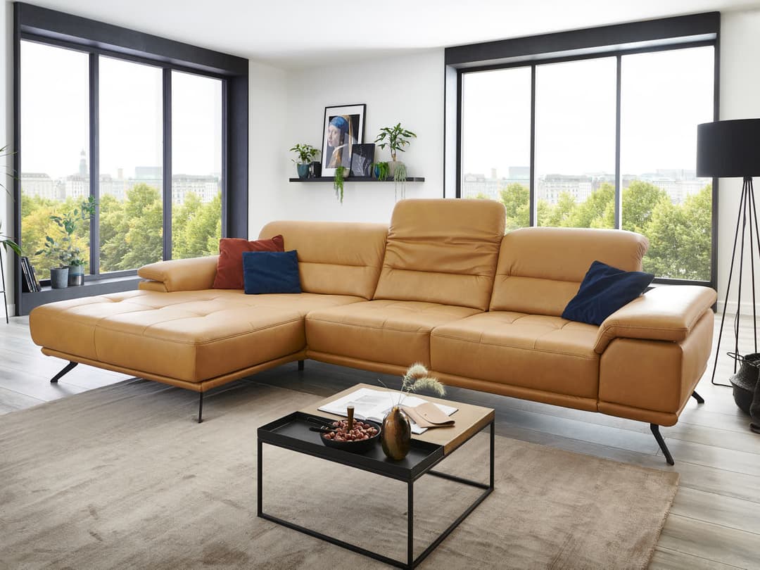 Ecksofa Petrana | Gelb
