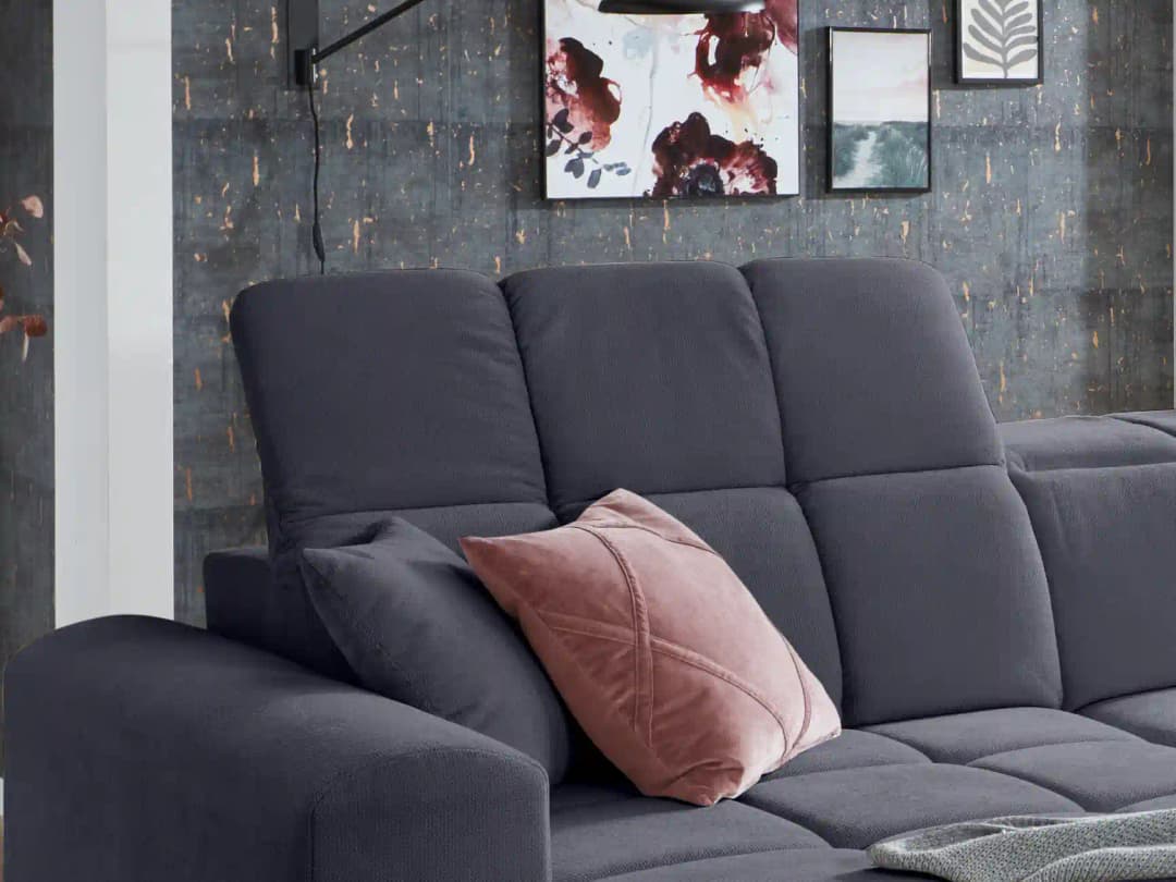Ecksofa Imano | Grau