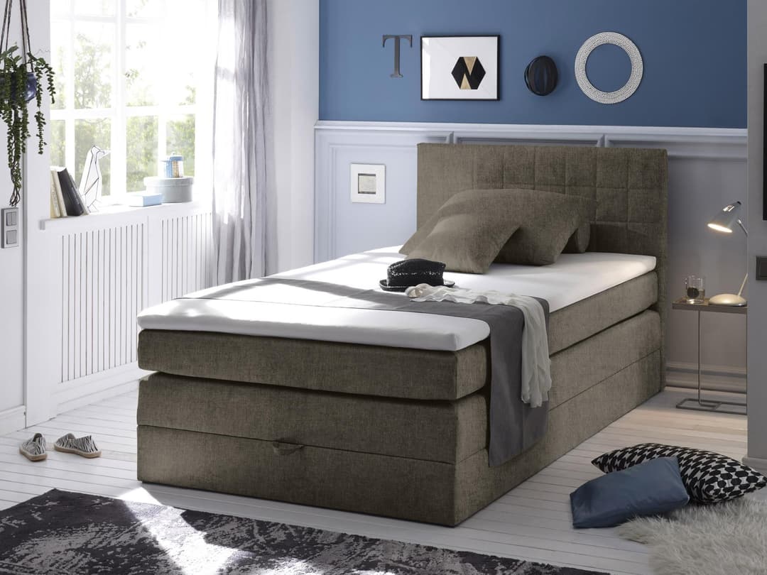 Boxspringbett Balario | Beige