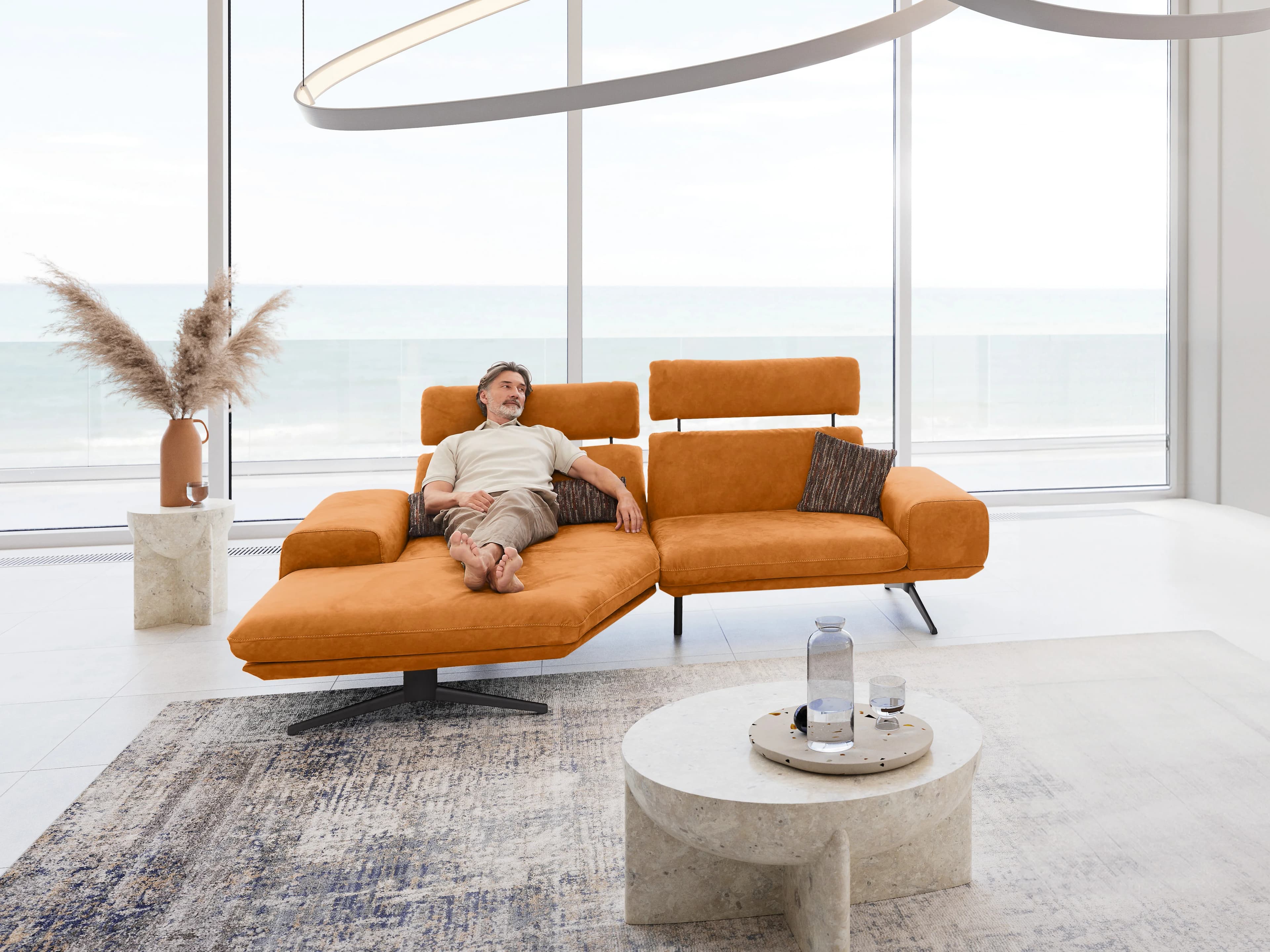 Ecksofa Elements VI | Braun