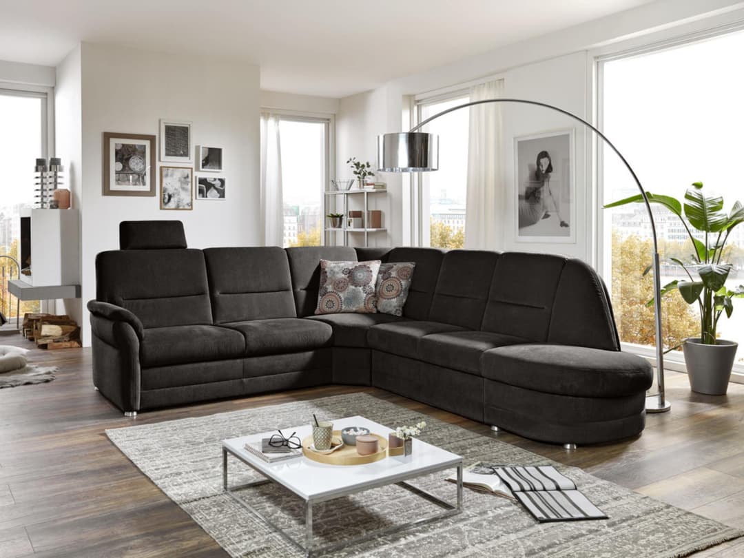 Ecksofa Preta III | Braun
