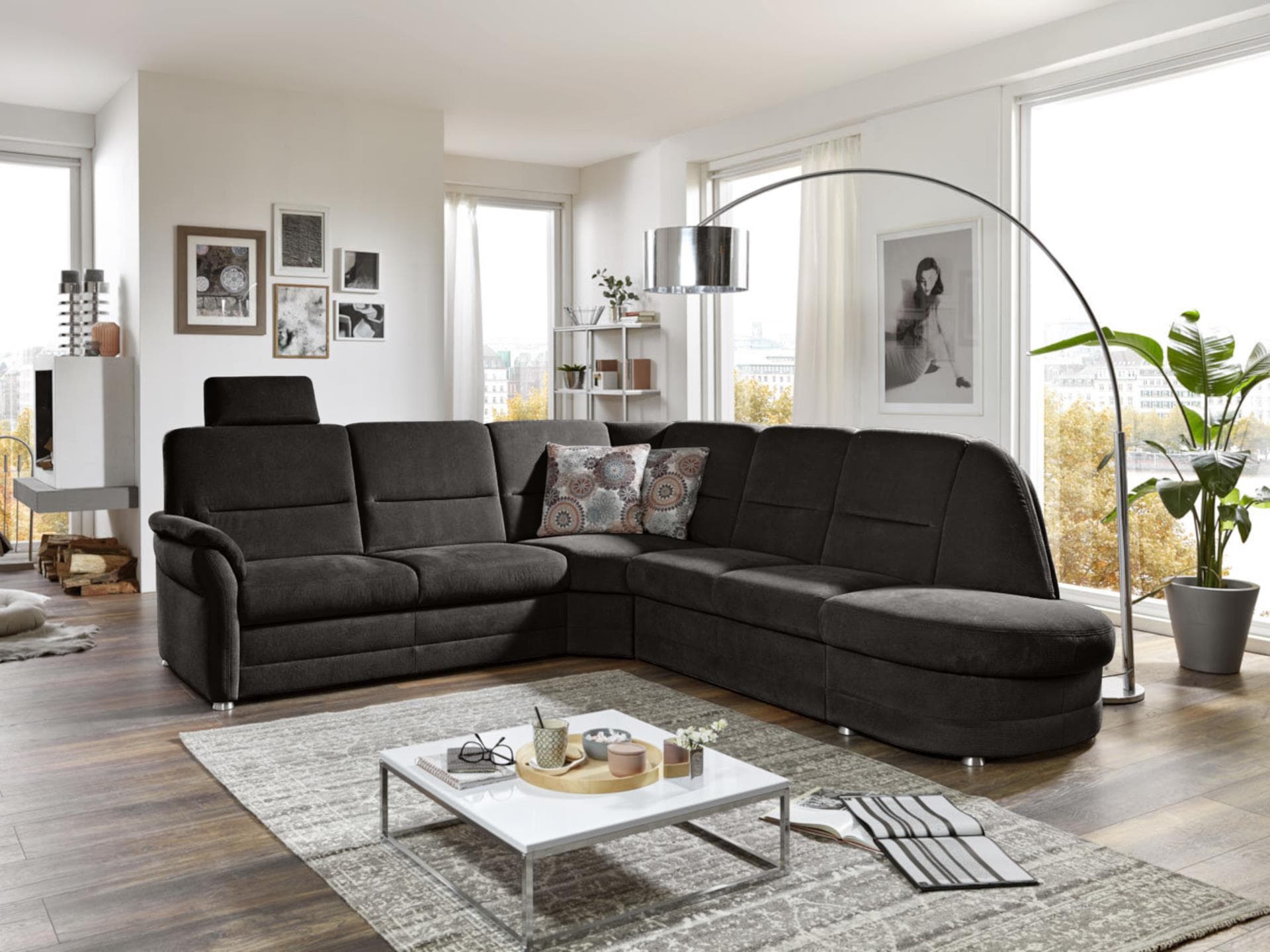 Ecksofa Preta III | Braun