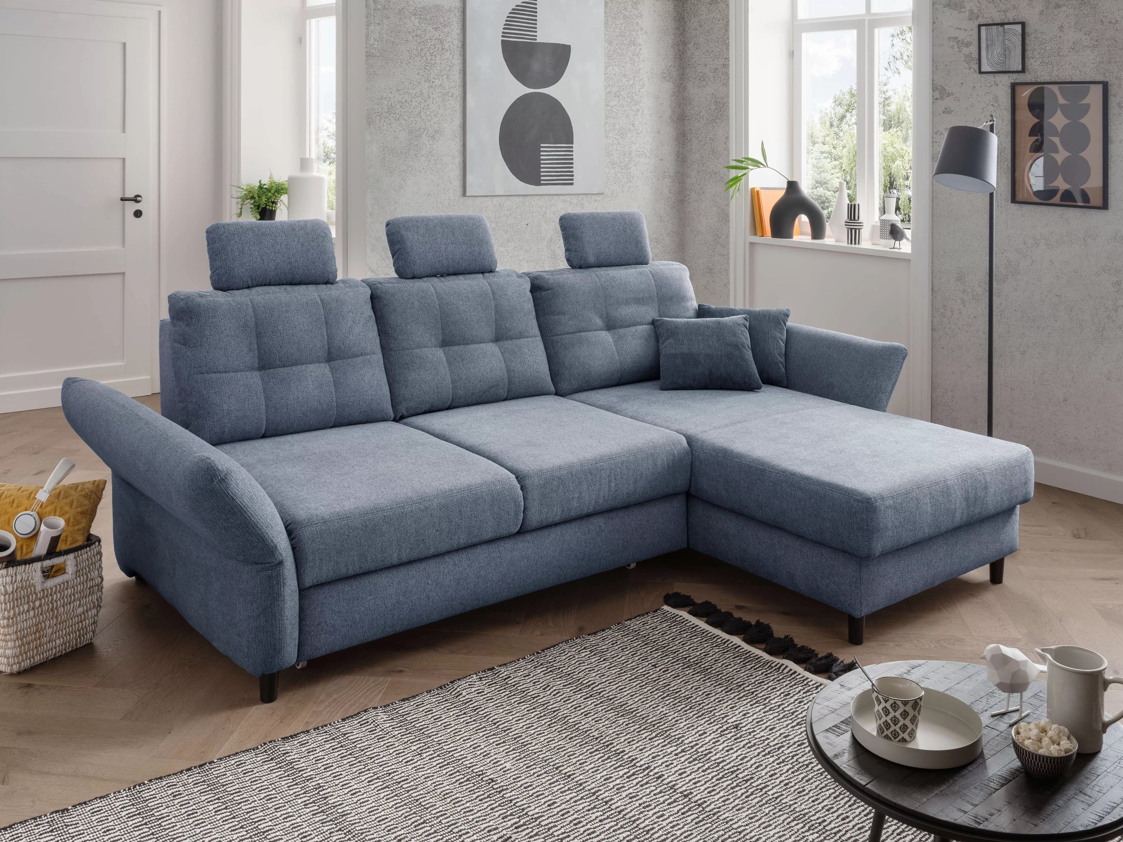 Ecksofa Brandö | Blau