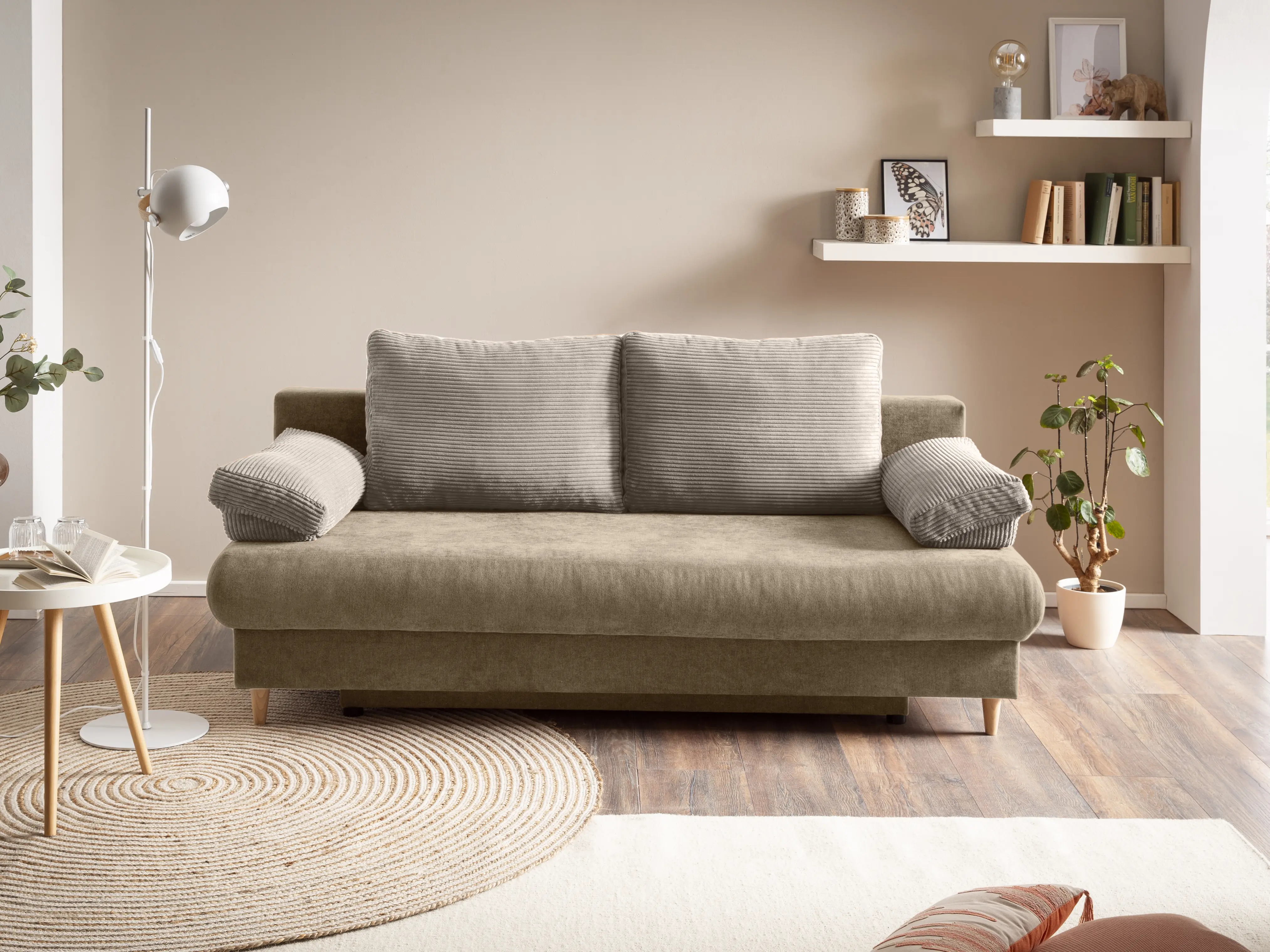 Schlafsofa Harro | Braun