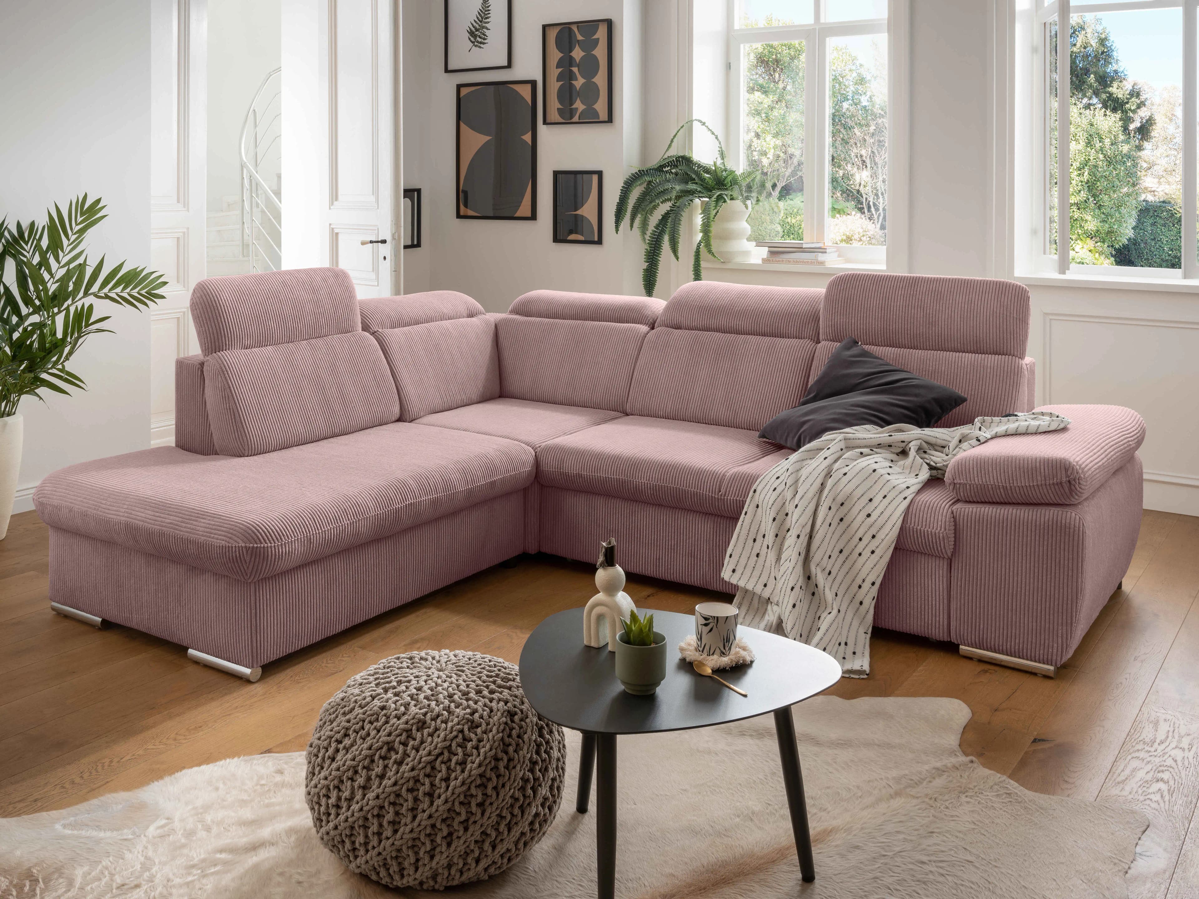 Ecksofa Boris | Rosa