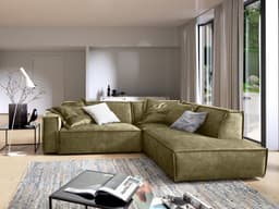 Ecksofa Croviana | Grün