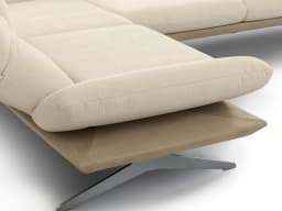 Ecksofa Elements | Weiß