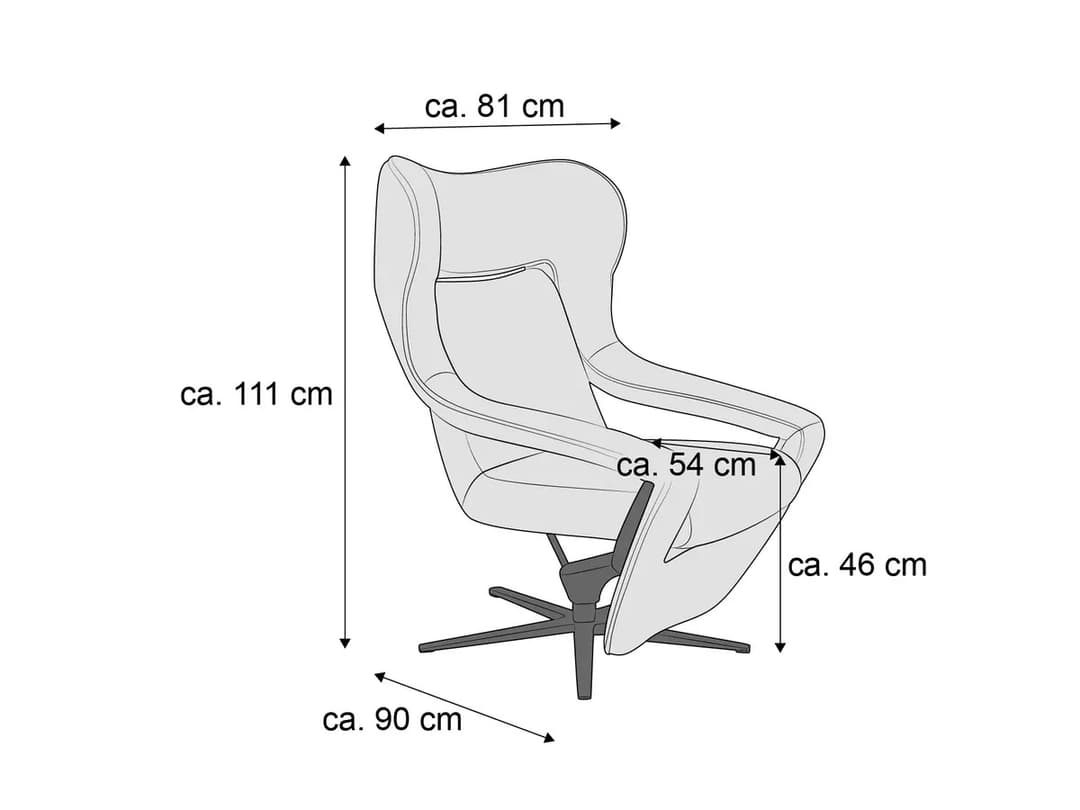 Koinor Relaxsessel Yoko No.1 | Beige