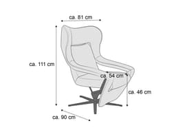 Koinor Relaxsessel Yoko No.1 | Beige