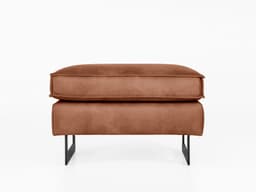 Polsterhocker Kellan III | Braun