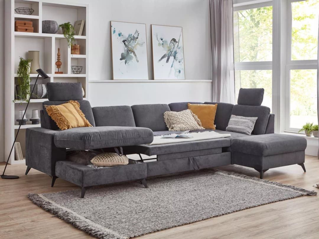 Wohnlandschaft Scalea II | Grau