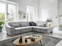 Ecksofa Preggio II | Grau