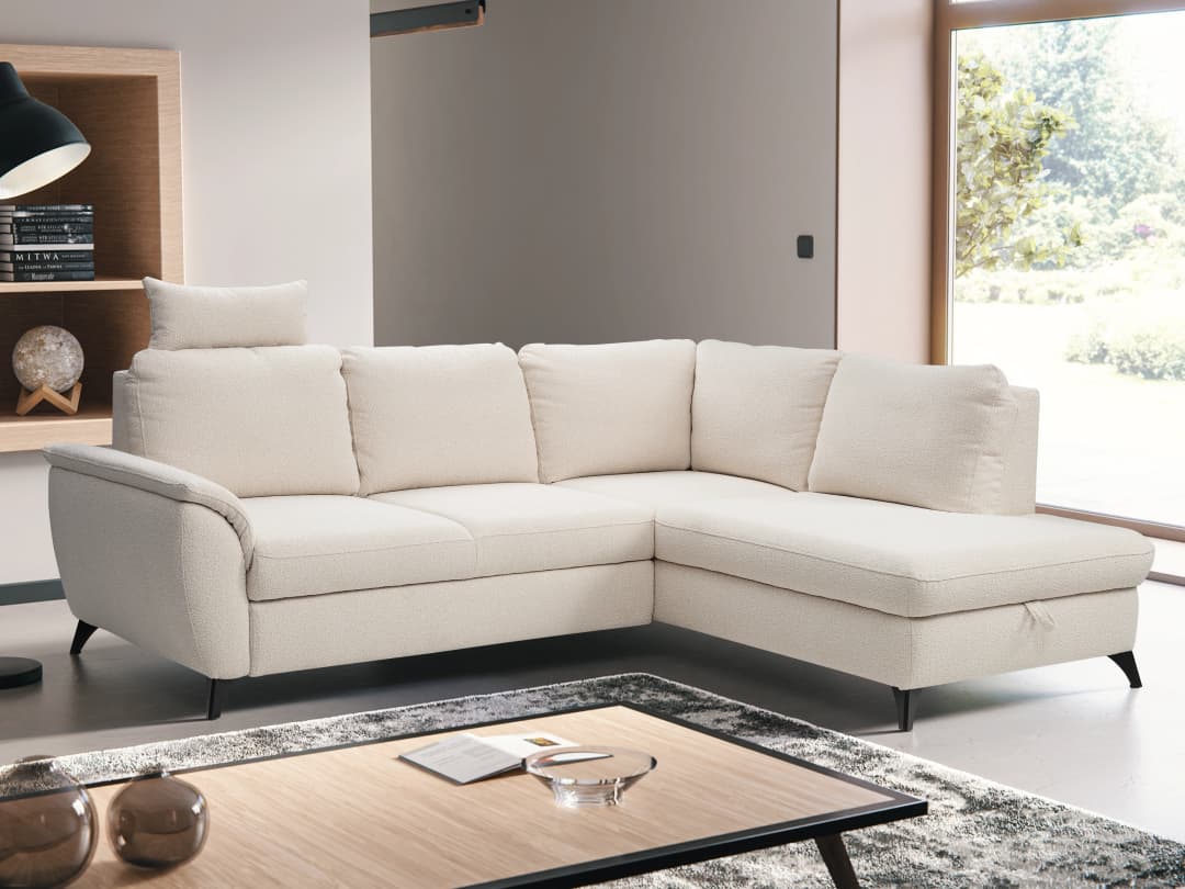 Ecksofa Brooks | Grau