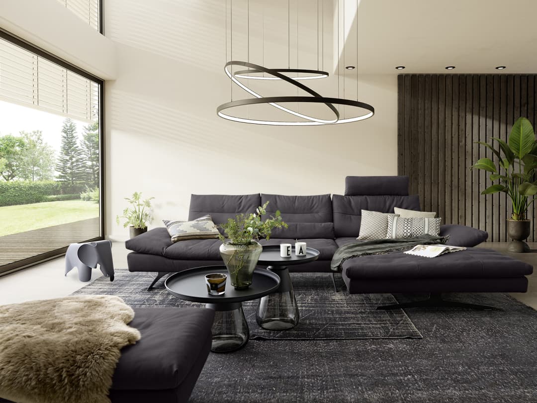 W.Schillig Ecksofa 16741 Seventy 5 | Grau