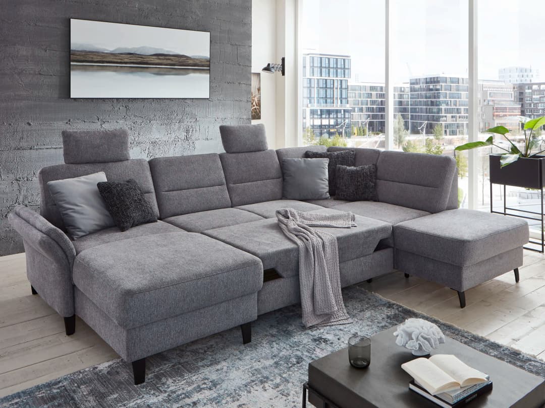 Wohnlandschaft Sestriere IV | Grau