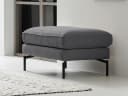 Polsterhocker Karlotta IV | Grau