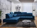 Ecksofa Irun | Blau
