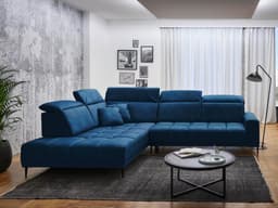 Ecksofa Irun | Blau
