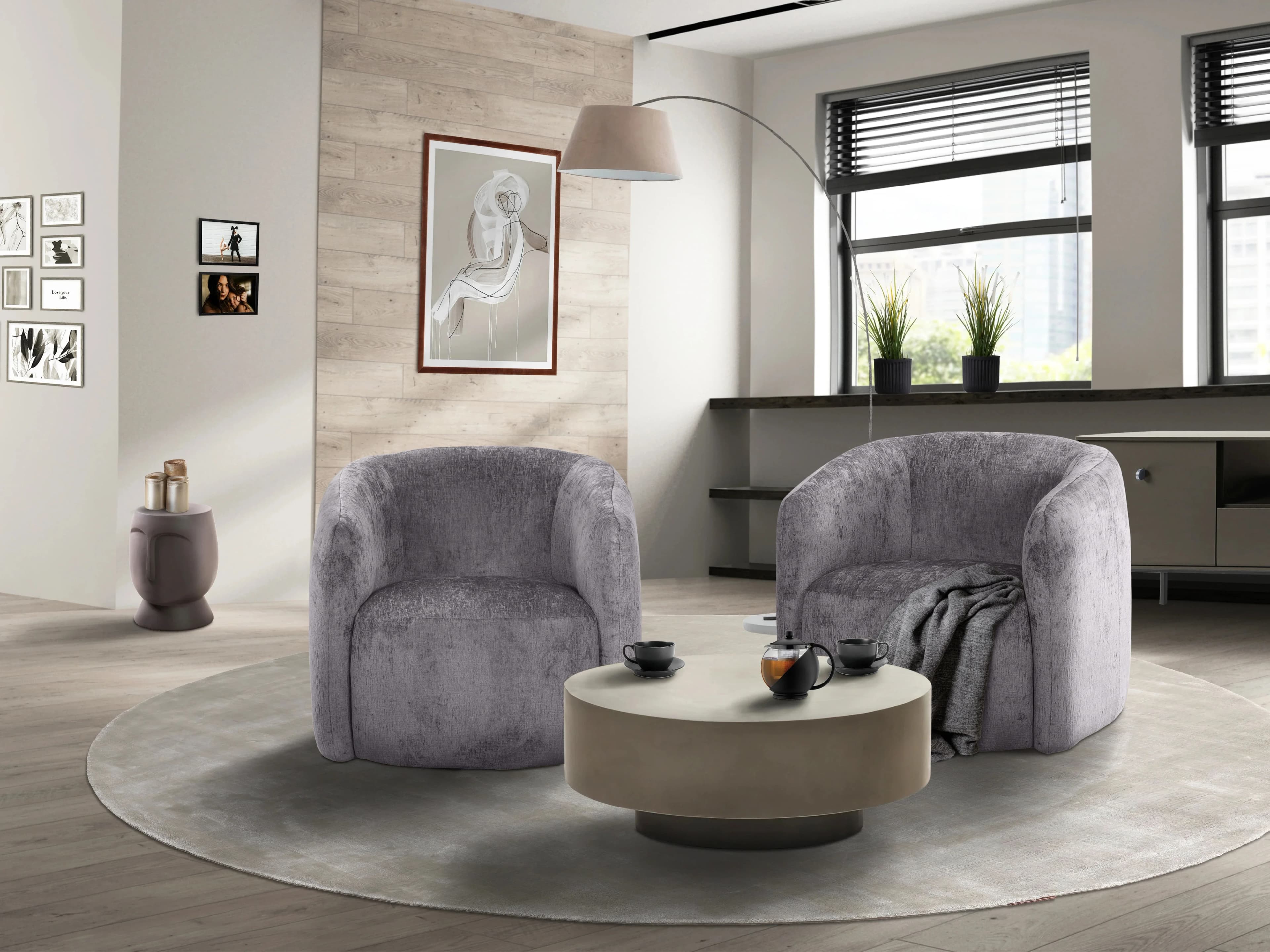Sessel Maeve | Grau