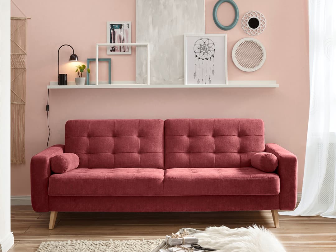 Schlafsofa Brigach | Rot