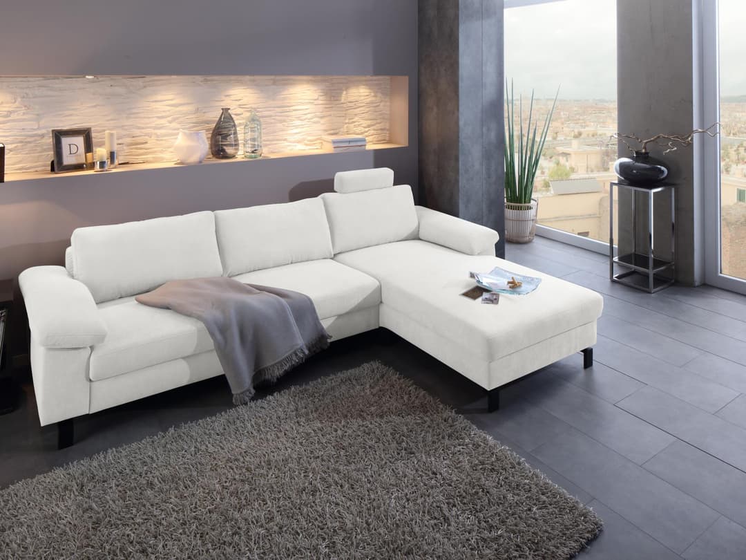 Ecksofa Cabianca IX | Weiß