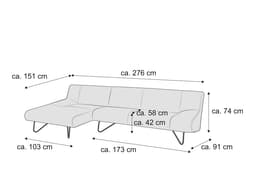Koinor Ecksofa Gismo | Grün