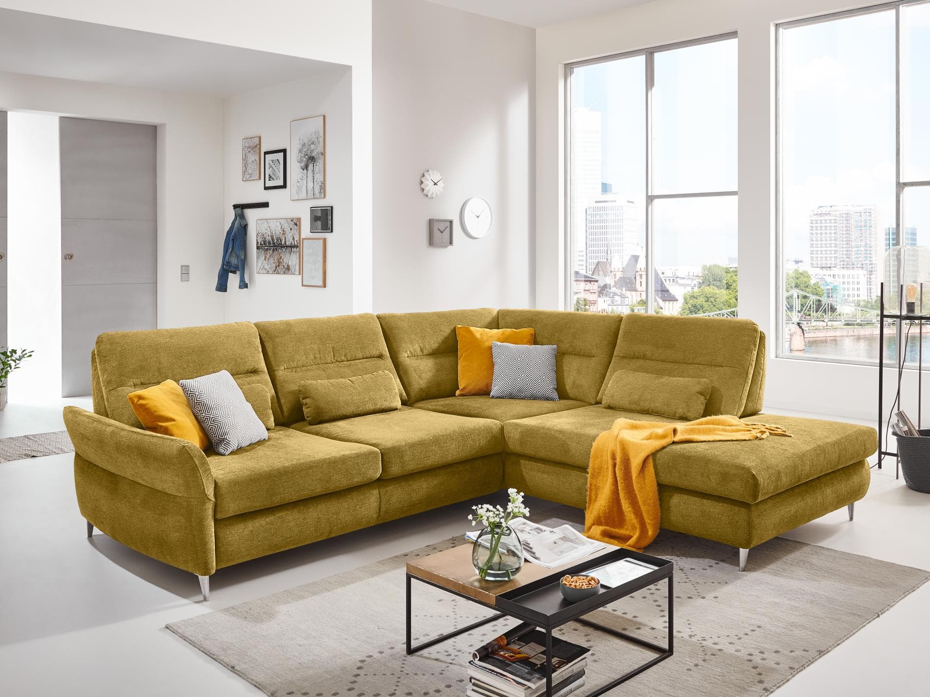 Ecksofa Monno II | Mehrfarbig