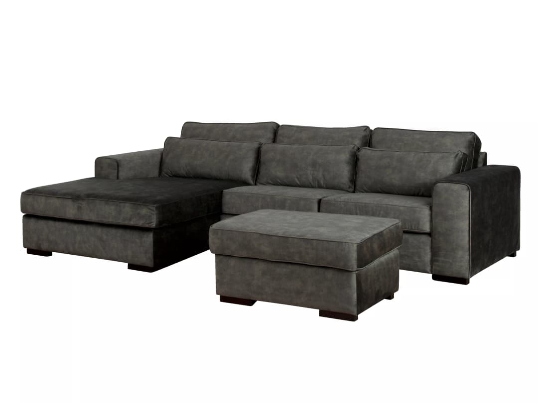 Ecksofa Mahal II | Grau