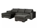 Ecksofa Mahal II | Grau