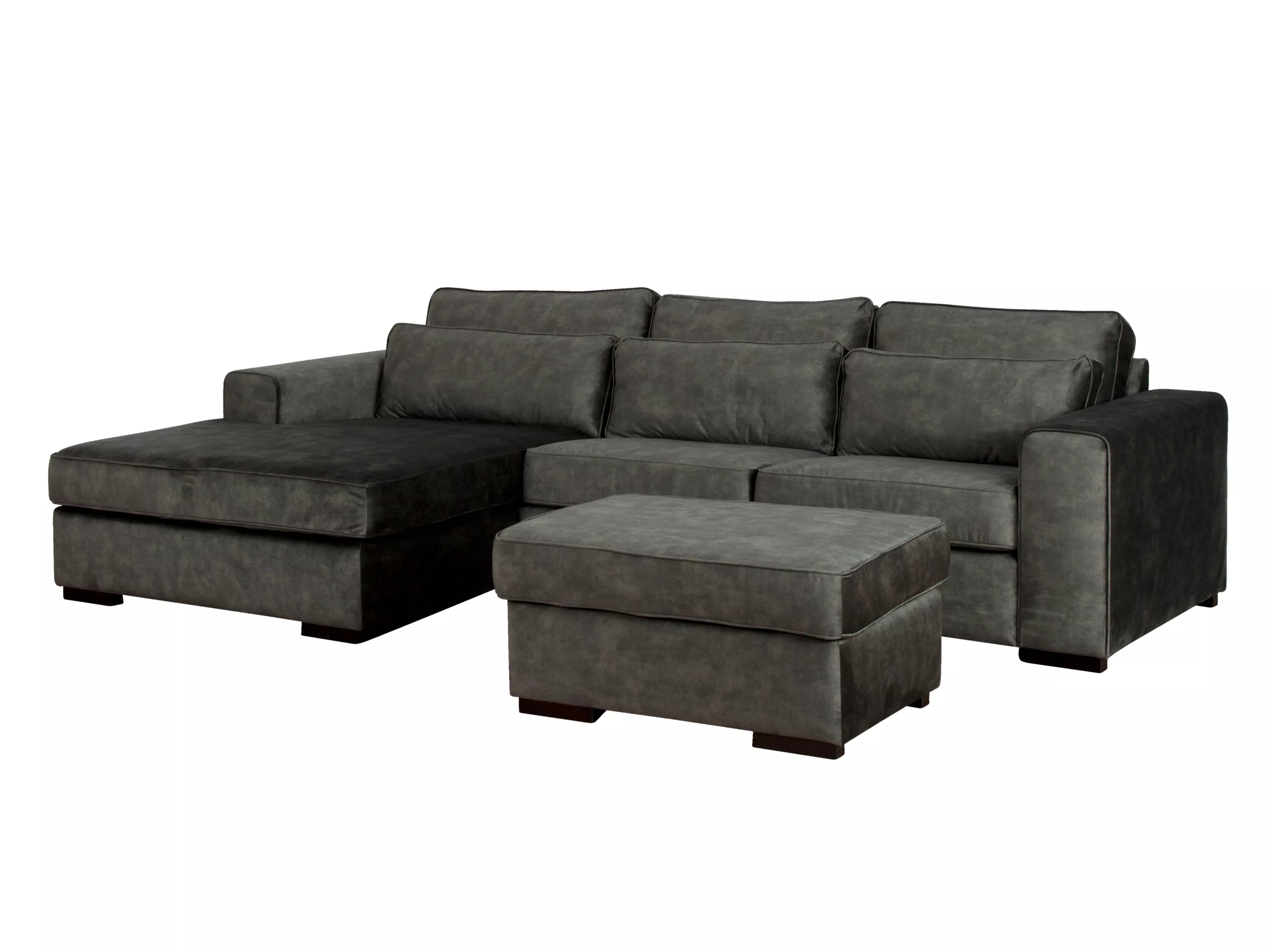 Ecksofa Mahal II | Grau