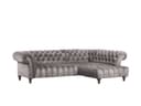 Ecksofa Gigi | Grau