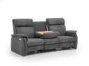 Trapezsofa Calciano VII | Braun