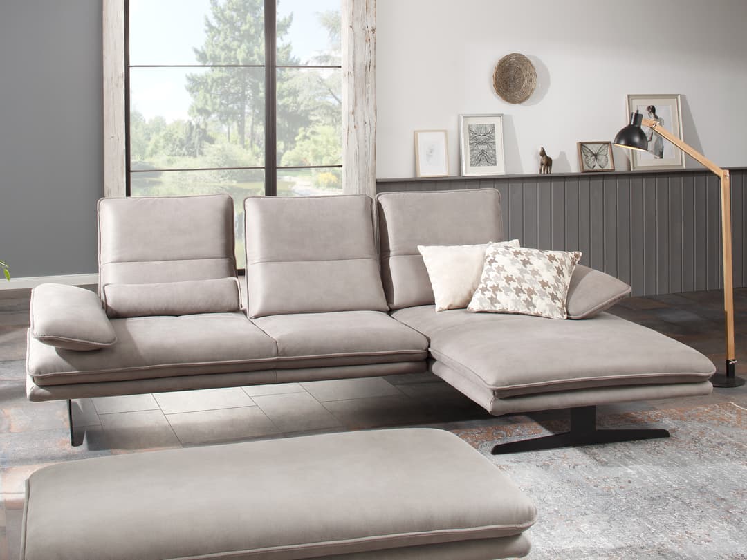 W.Schillig Ecksofa 16777 broadway II | Braun