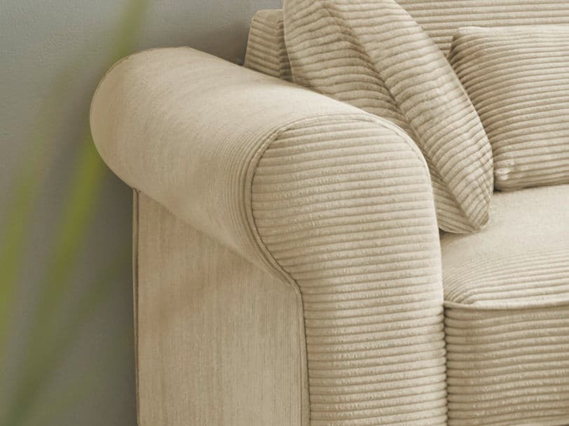 Ecksofa Berny | Weiß