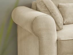 Ecksofa Berny | Weiß