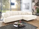 Ecksofa India | Weiß