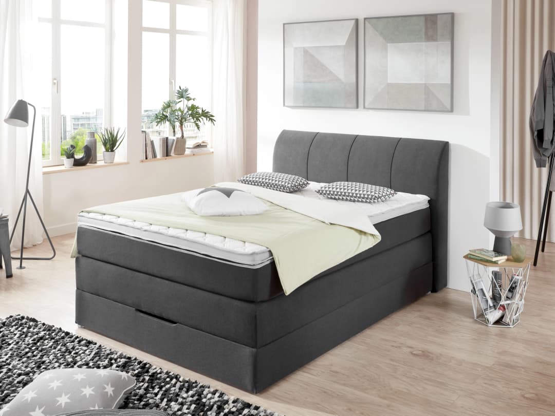 Boxspringbett Semeru II | Grau