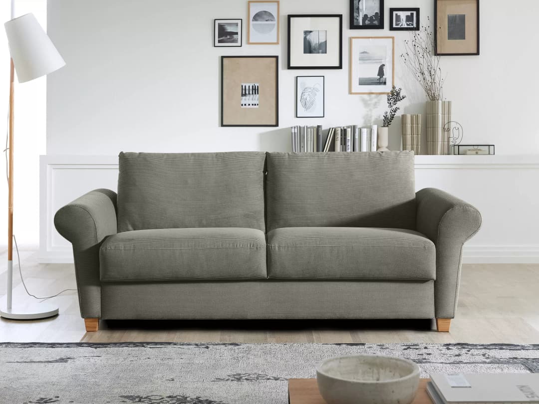 Schlafsofa Bigge | Braun