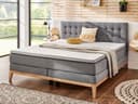 Boxspringbett Sleza | Grau
