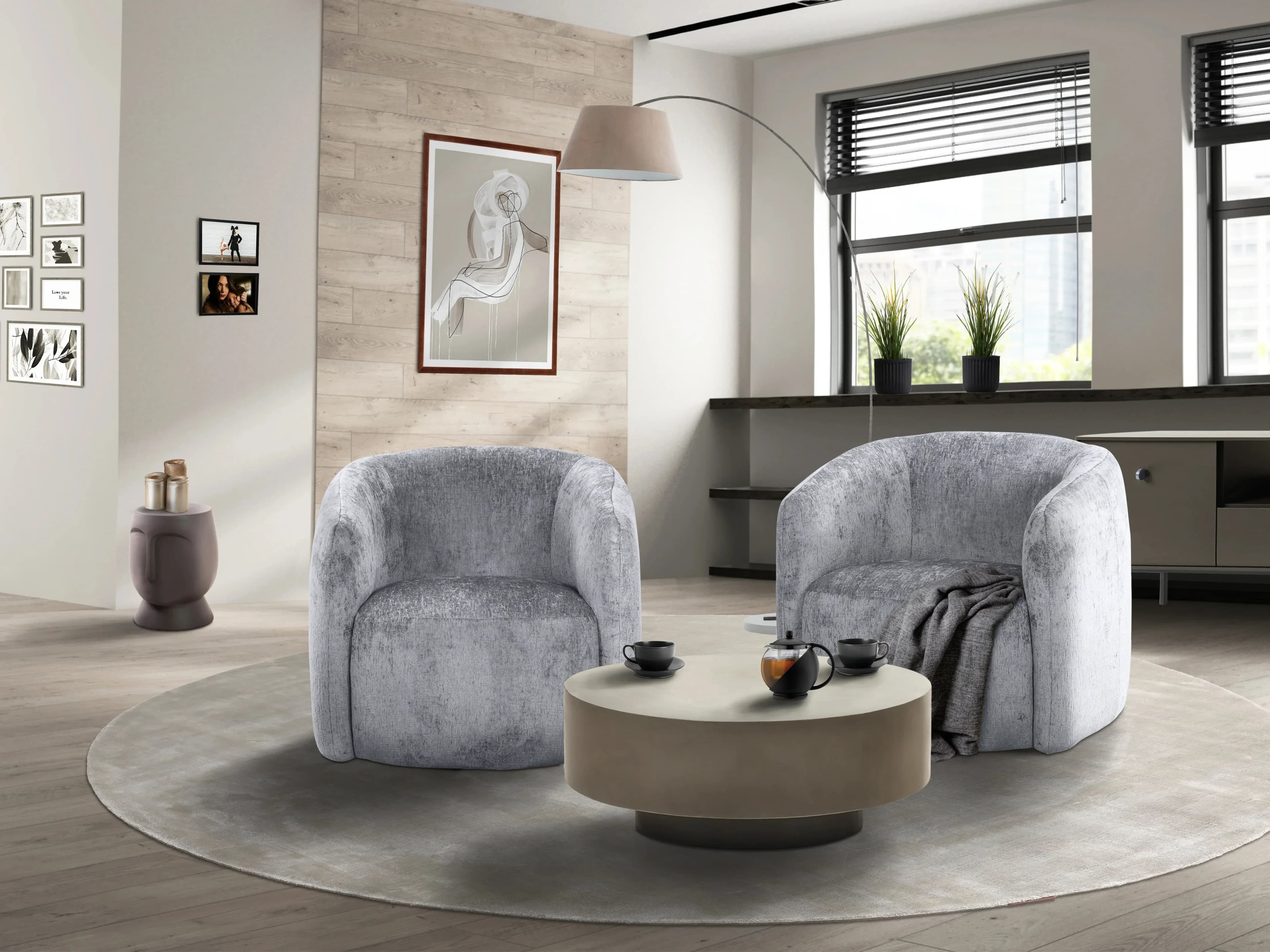 Sessel Maeve | Grau