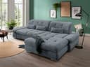 Ecksofa Bryenne | Blau