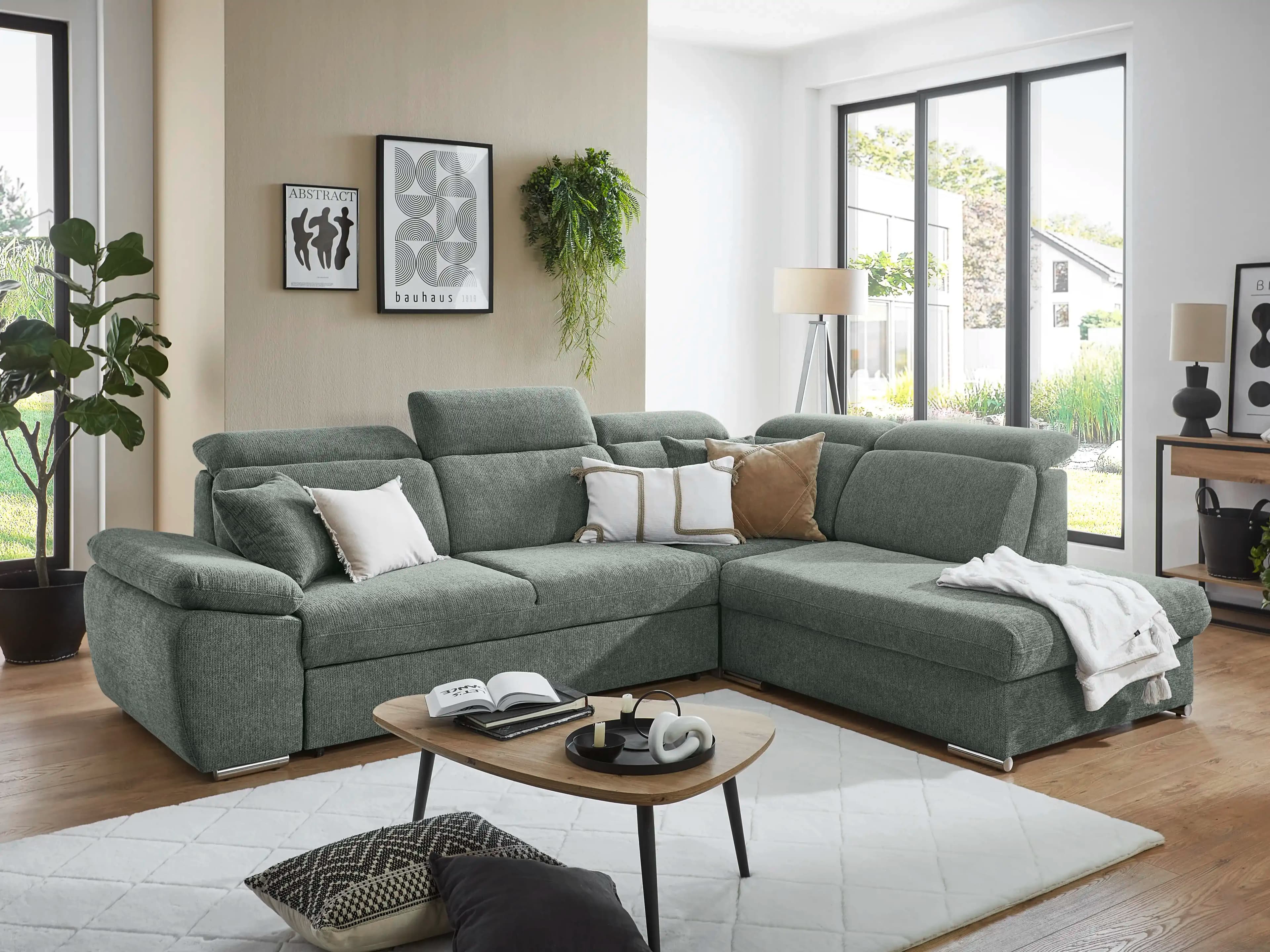 Ecksofa Mason III | Grau