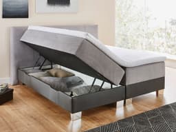 Boxspringbett Scharek | Grau