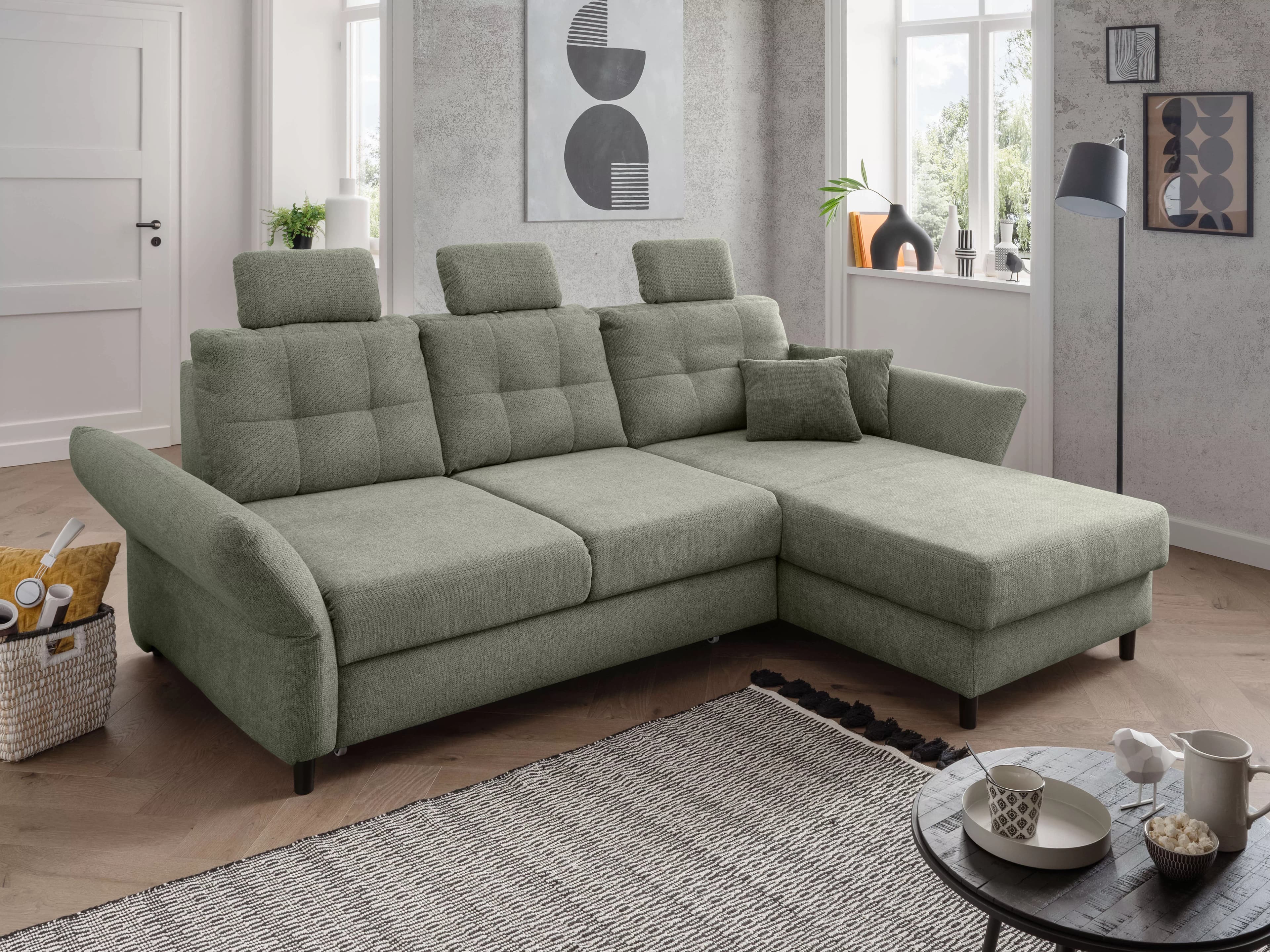 Ecksofa Brandö | Grün