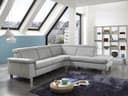 Ecksofa Pomezia V | Schwarz 2